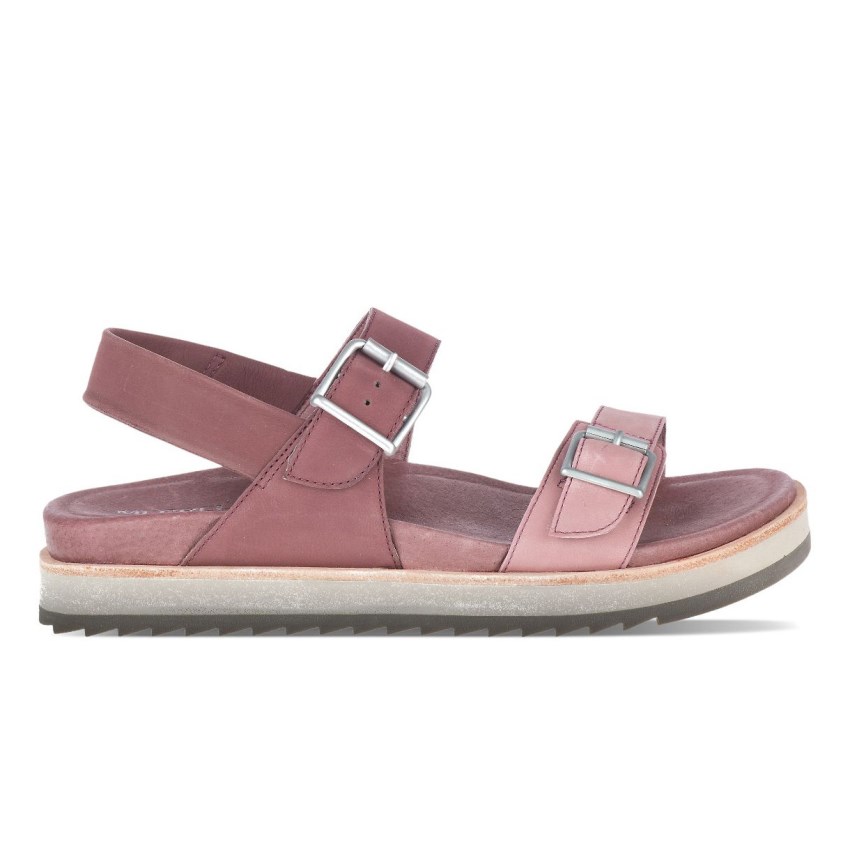 Sandales Merrell Juno Buckle Backstrap Rose Femme | F.U.SUAC